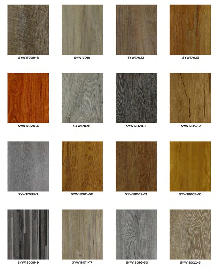 Contemporary Bedroom Decoration LVT Peel And Stick Floor Tiles